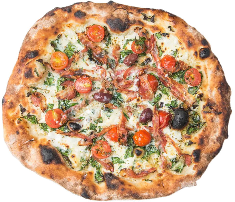 Pizza alla Romana u restoranu Amici Beograd